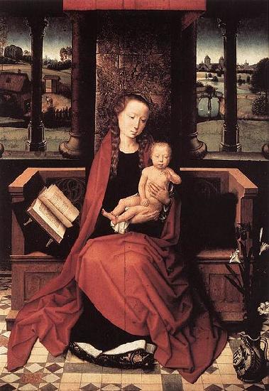 Hans Memling Virgin and Child Enthroned